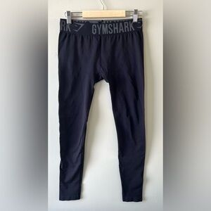 Gymshark Black Leggings Women’s Small High Rise - athletic workout gym active